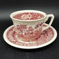 Villeroy & Boch Rusticana rot: Kaffeetasse / Tasse mit Unterteller Villeroy & Boch (7148727959689)