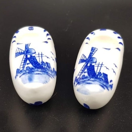 Delfts blue: zwei Schuhe Porzellanladen.online (7120971301001)