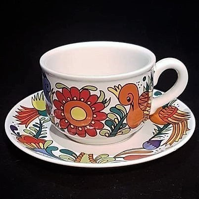 Villeroy & Boch Septfontaines - ähnlich Acapulco: Kaffeetasse / Tasse mit Ut - sehr gut Villeroy & Boch (7120987324553)