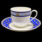 Villeroy & Boch Sun, Moon and Stars: Kaffeetasse / Tasse mit Unterteller, blau Villeroy & Boch (7120882860169)