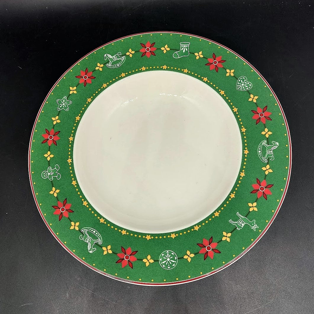 Villeroy & Boch Peaceful Christmas: Suppenteller / tiefer Teller Villeroy & Boch (7121068163209)