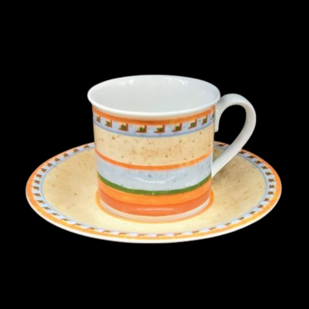 Villeroy & Boch Switch 4: Kaffeetasse / Tasse mit Unterteller - neu Villeroy & Boch (7120834003081)