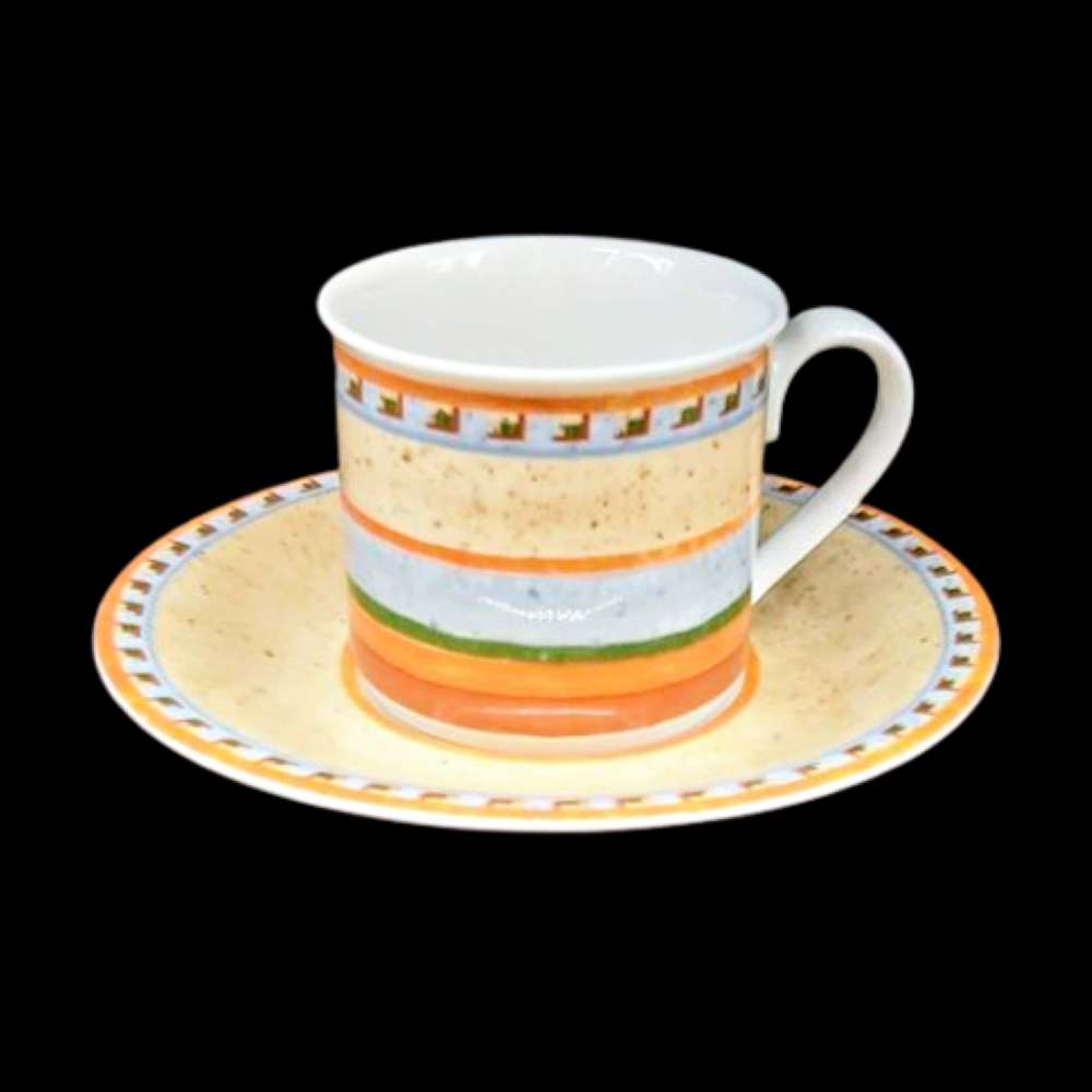 Villeroy & Boch Switch 4: Kaffeetasse / Tasse mit Unterteller Villeroy & Boch (7120835346569)