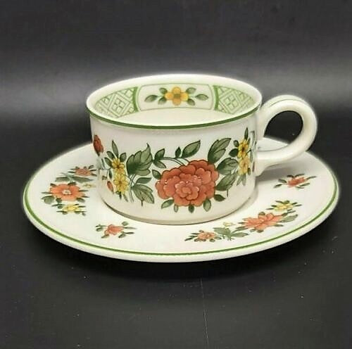 Villeroy & Boch Summerday: Teetasse / Tasse mit Unterteller Villeroy & Boch (7120833183881)