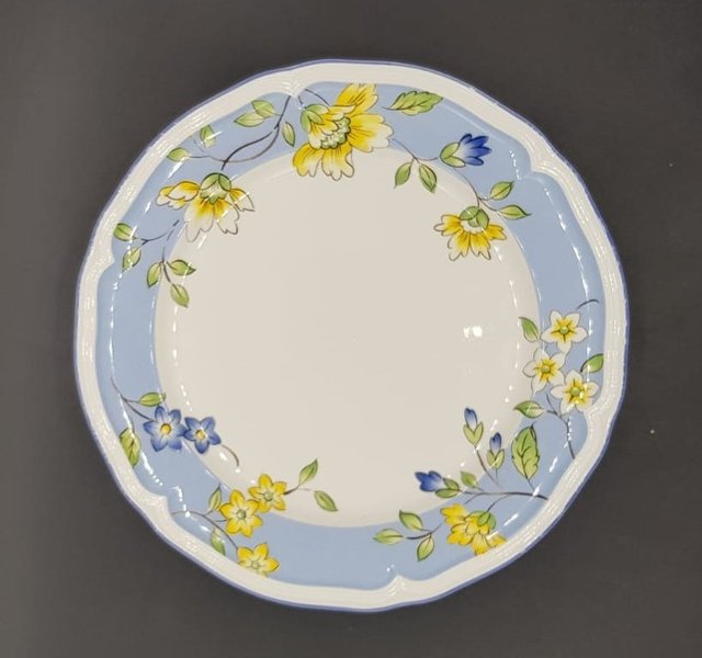 Villeroy & Boch Toscana Flowers: Speiseteller / flacher Teller Villeroy & Boch (7120966975625)