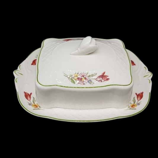 Villeroy & Boch Tulipe: Butterdose, zweiteilig Villeroy & Boch (7120821026953)