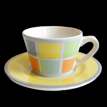 Villeroy & Boch Twist Alea Faience: Mokkatasse mit Unterteller Villeroy & Boch (7120800317577)