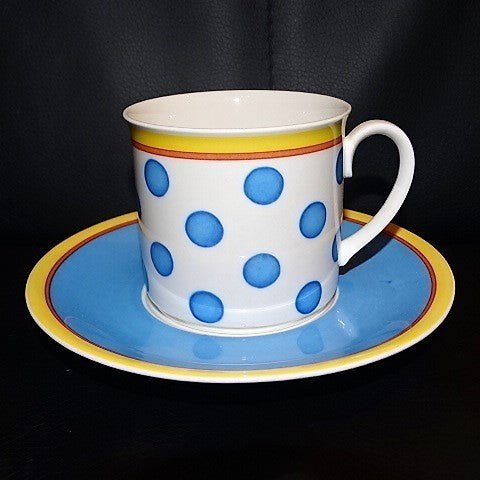 Villeroy & Boch Twist Anna: Kaffeetasse / Tasse mit Unterteller Porzellanladen.online (7120835444873)