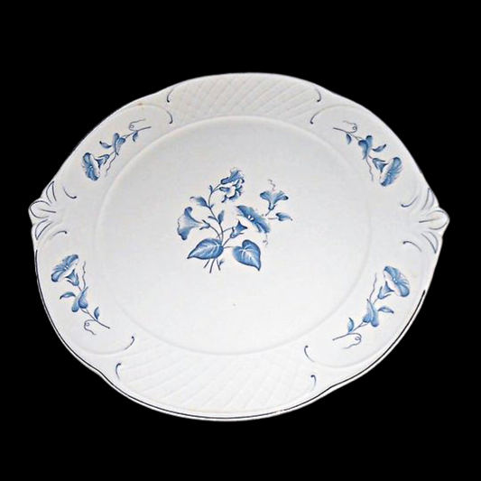 Villeroy & Boch Val bleu: Kuchenplatte / Tortenplatte mit Griffen Villeroy & Boch (7120697983113)