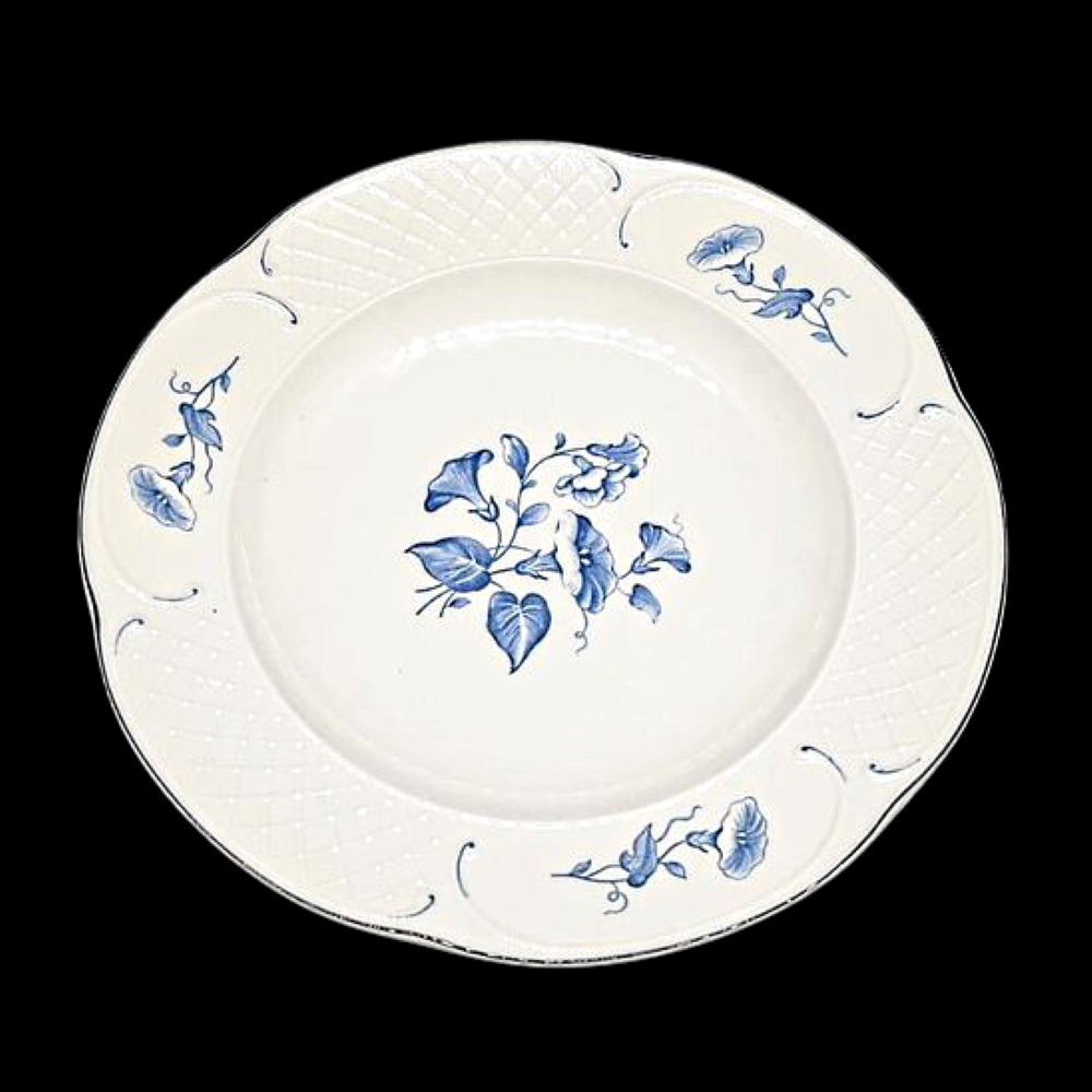 Villeroy & Boch Val Bleu: Suppenteller / tiefer Teller - Gebrauchsspuren Villeroy & Boch (7120879222921)