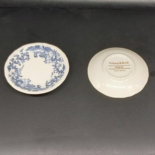 Villeroy & Boch Valeria blau: Teebeutelablage / Zuckerschälchen - 2x Villeroy & Boch (7121012752521)