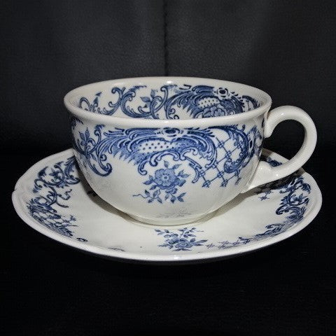 Villeroy & Boch Valeria blau: Teetasse / Tasse mit Unterteller Villeroy & Boch (7120822993033)