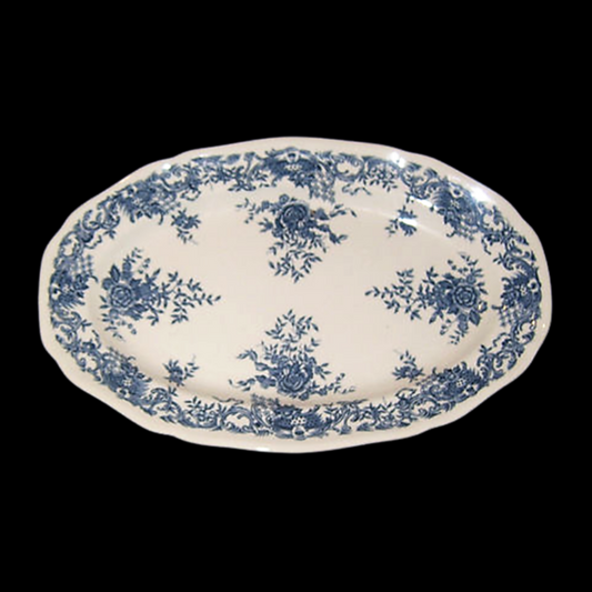 Villeroy & Boch Valeria blau: Fleischplatte / Platte 36 cm Villeroy & Boch (7120697589897)