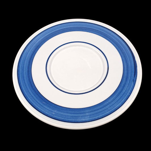 Villeroy & Boch Blue Cloud: Unterteller / Untertasse 18 cm - falscher Stempel Villeroy & Boch (7120710303881)