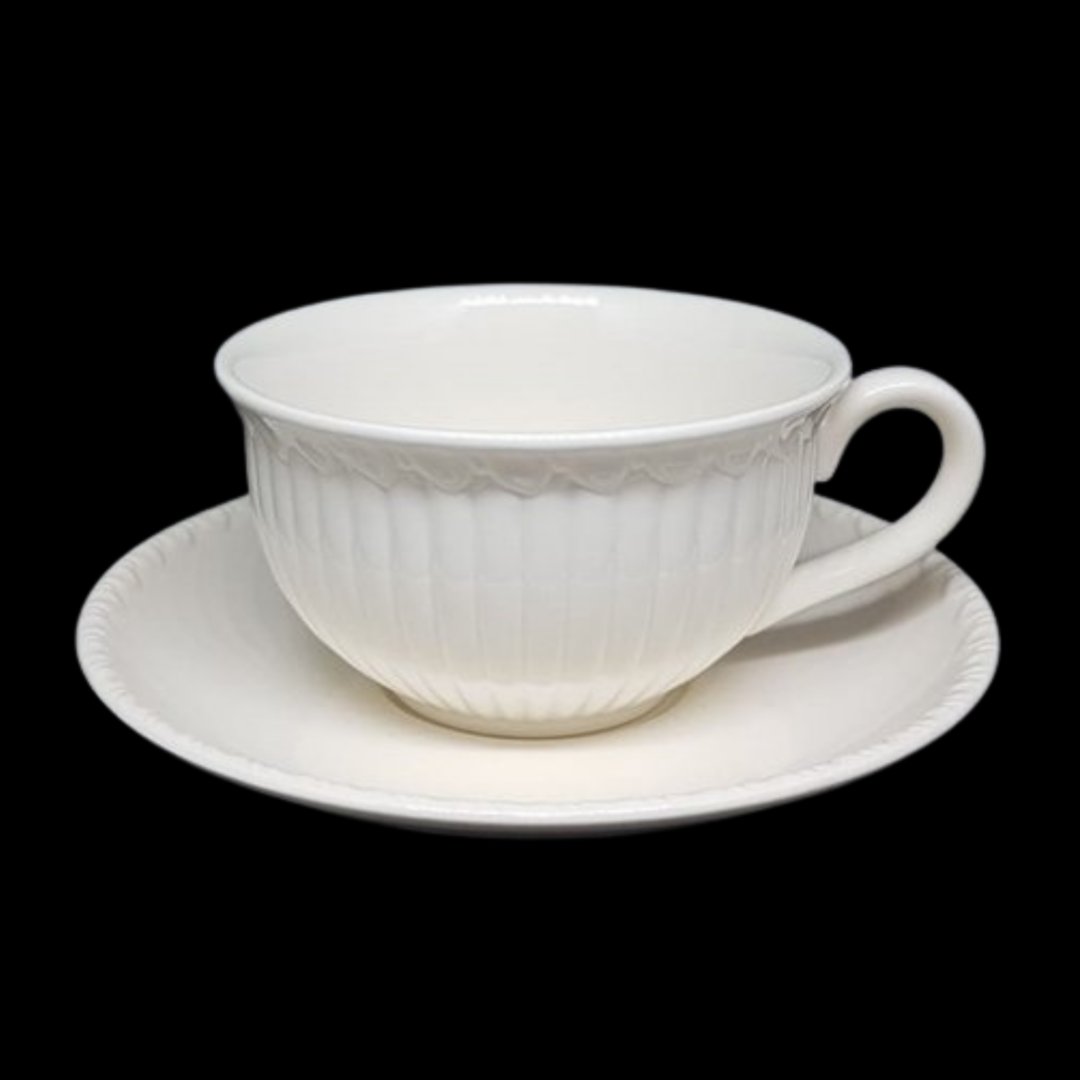 Villeroy & Boch Nancy: Jumbotasse / große Tasse mit Unterteller - neu Villeroy & Boch (7121011802249)