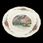 Sarreguemines Obernai France: Suppenteller / tiefer Teller - Haustor - 25 cm Sarreguemines (7121093001353)