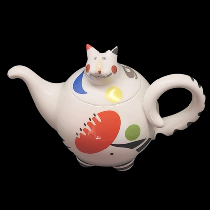 Villeroy & Boch Animal Park: Teekanne / Kanne Katze Villeroy & Boch (7120781148297)