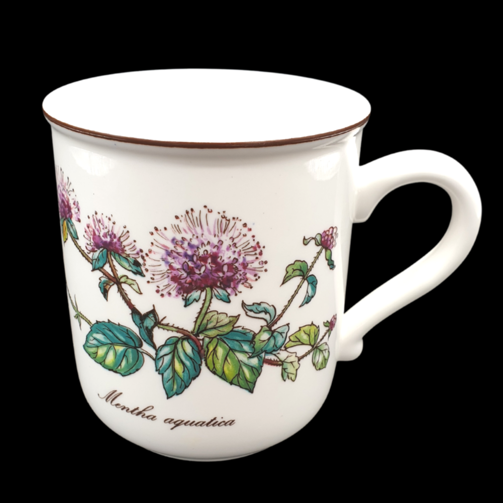 Villeroy & Boch Botanica: Henkelbecher / Kaffeebecher - Mentha aguatica / Humana Villeroy & Boch (7121021665417)