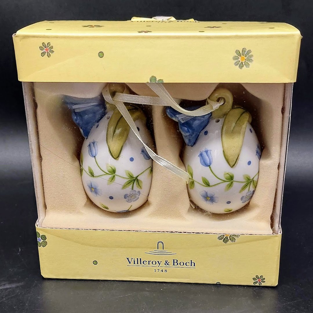 Villeroy & Boch Spring Eggs: Doppelpack Dekoeier in Originalverpackung Villeroy & Boch (7121084874889)