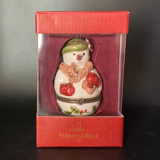 Villeroy & Boch Festive Treats: Dose Schneemann, neu und mit OVP Villeroy & Boch (7121082253449)