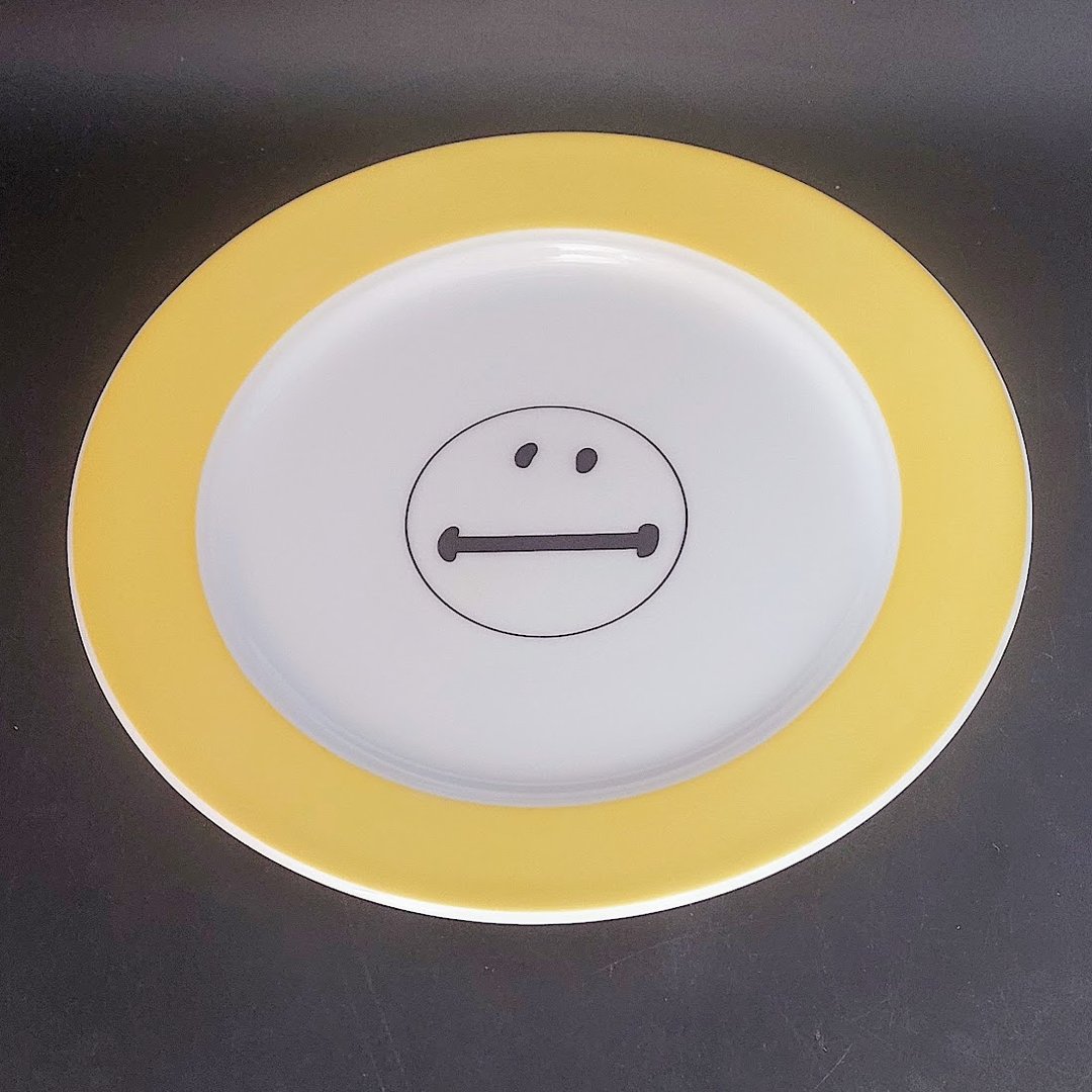 Villeroy & Boch Luxemburg: Speiseteller / flacher Teller Smiley Nr. 6 Villeroy & Boch (7121113940105)