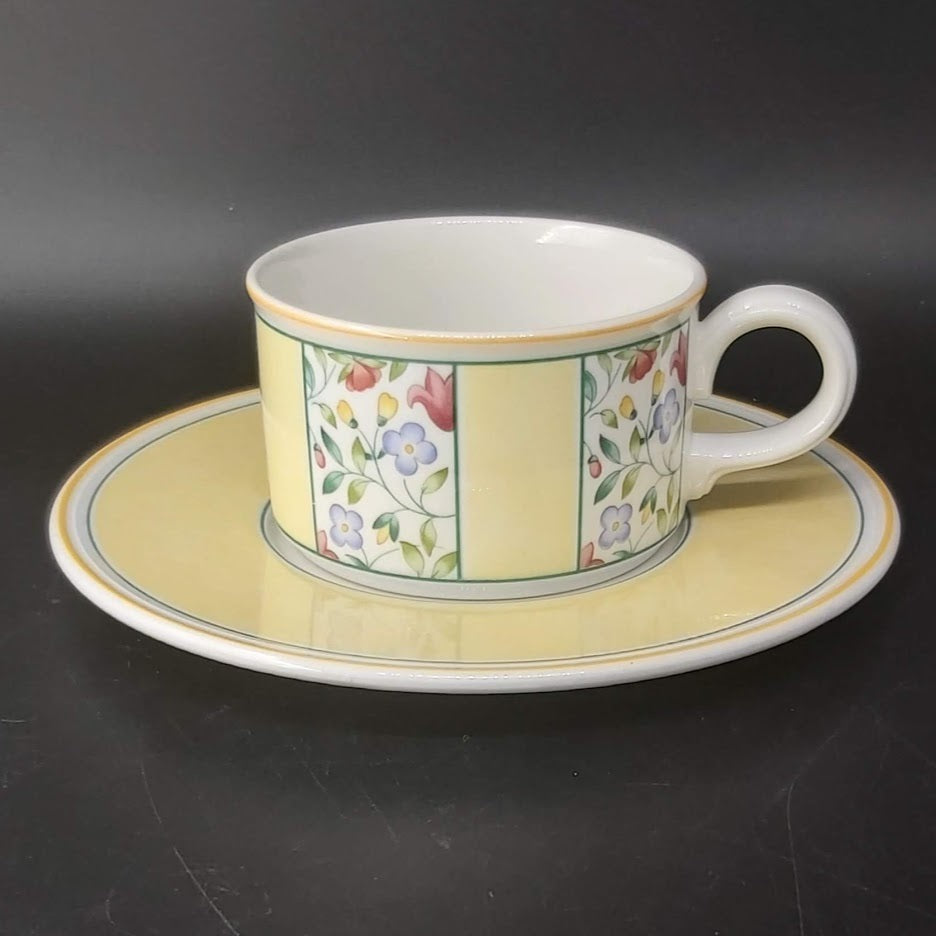 Villeroy & Boch Virginia: Teetasse / Tasse mit Unterteller Villeroy & Boch (7120896721033)