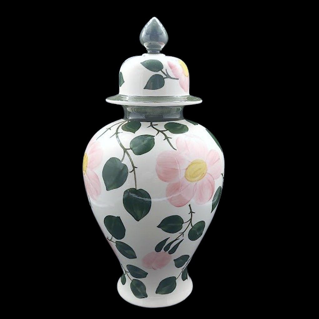 Villeroy & Boch Wildrose: Vase / Blumenvase mit Deckel Villeroy & Boch (7120782852233)