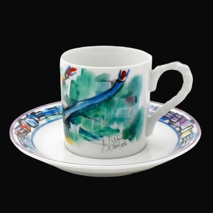 Villeroy & Boch World of cable (limitiert): Mokkatasse mit Unterteller c - neu OVP Porzellanladen.online (7120718397577)