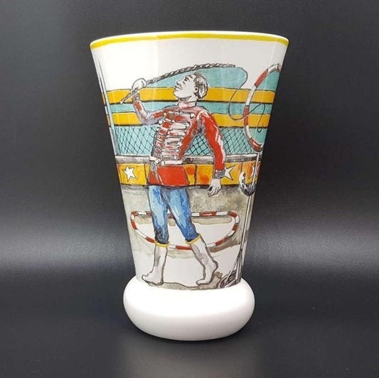 Villeroy & Boch Rolf Knie Zirkus: Blumenvase / Vase Villeroy & Boch (7120781213833)